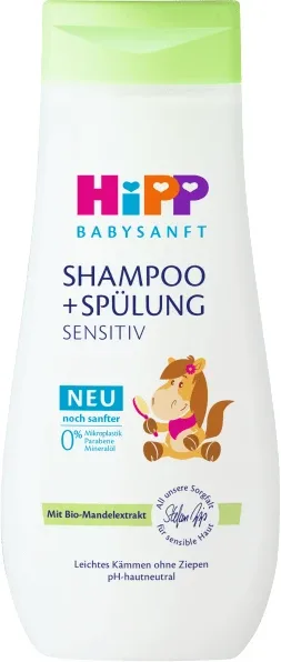 HiPP Babysanft Șampon pentru copii cu balsam 200 ml — preț și oferte