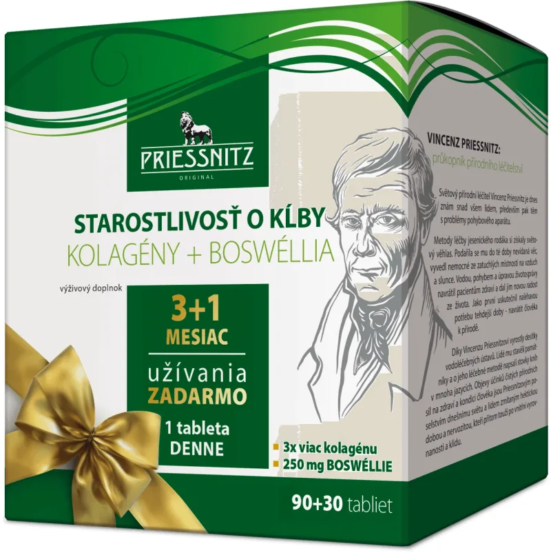 Priessnitz Joint Care Colagen + Boswellia 120 comprimate — preț și oferte