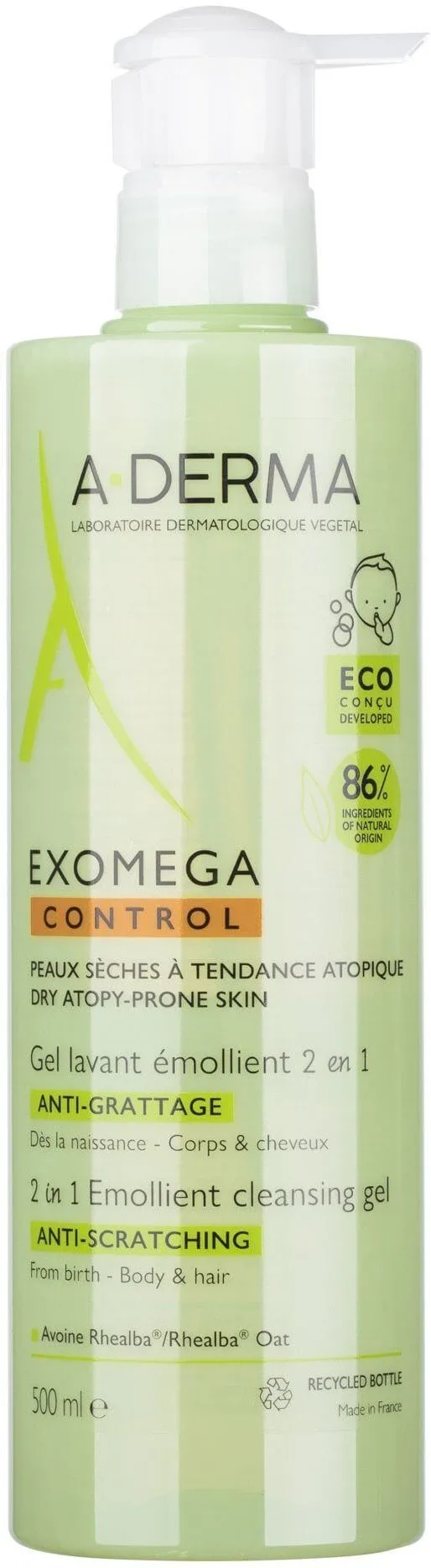 A-Derma Exomega Control Gel de duș 500 ml — preț și oferte