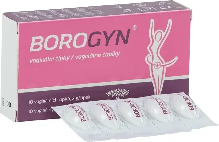 Borogyn capsule vaginale 10 x 2 g — preț și oferte