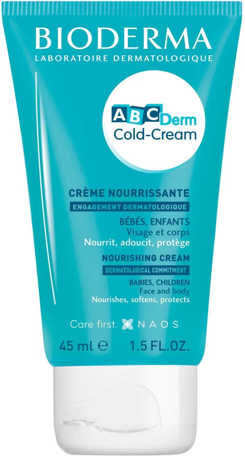 Bioderma ABCDerm Cold Cream Cremă facială protectoare hrănitoare 45 ml — preț și oferte