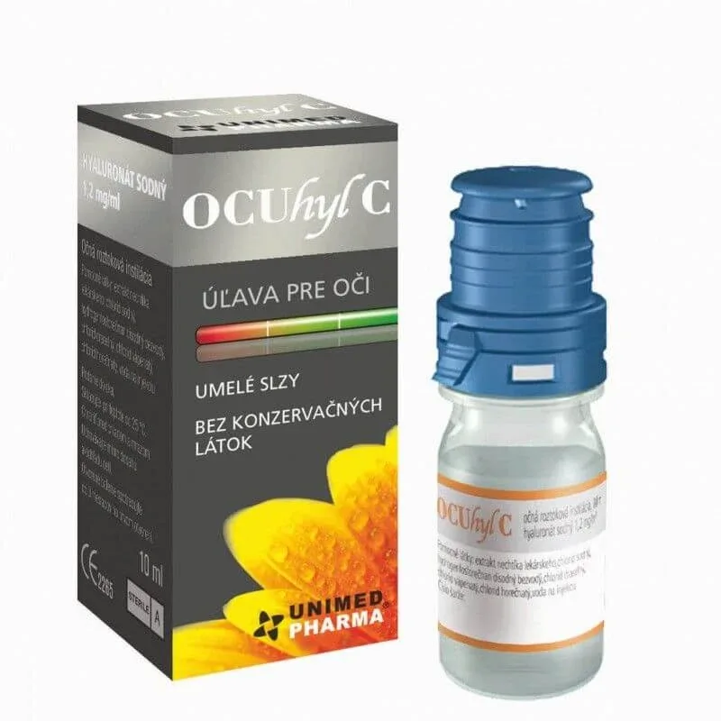 Lacrimi artificiale Unimed Pharma OCUhyl C 10 ml — preț și oferte