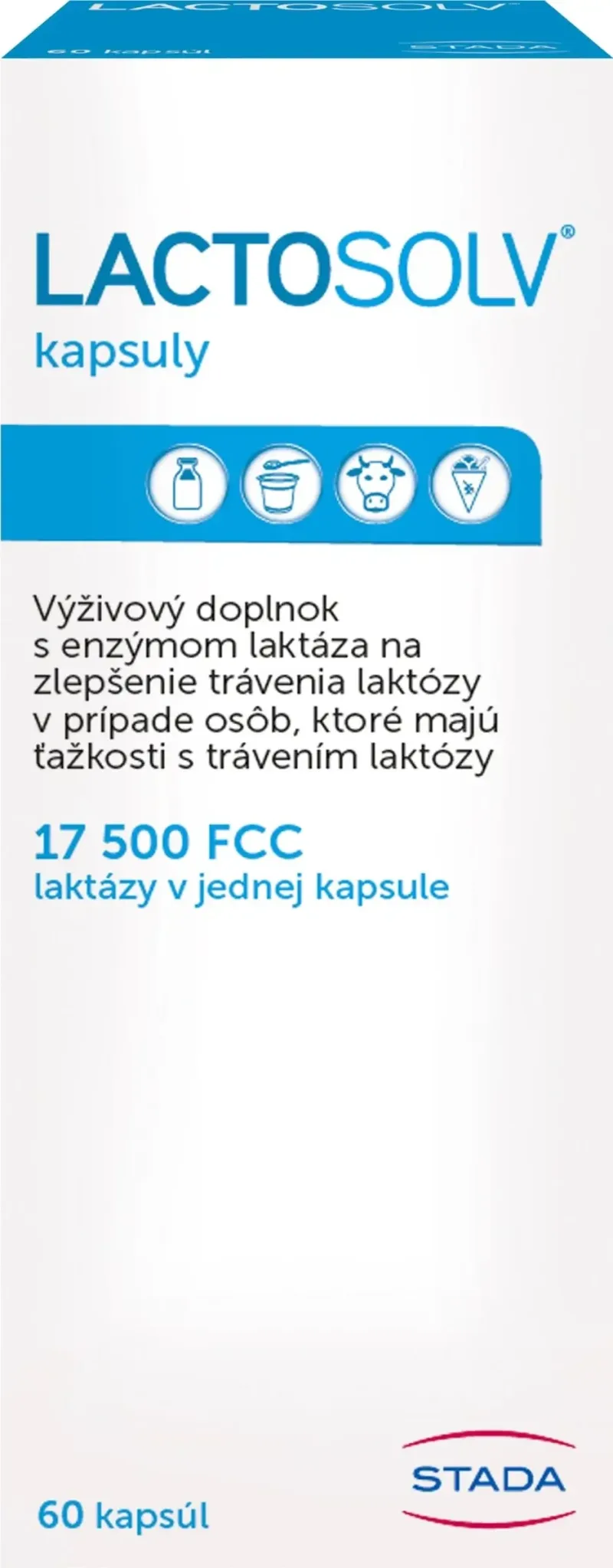Lactosolv 17500 FCC, 60 capsule — preț și oferte