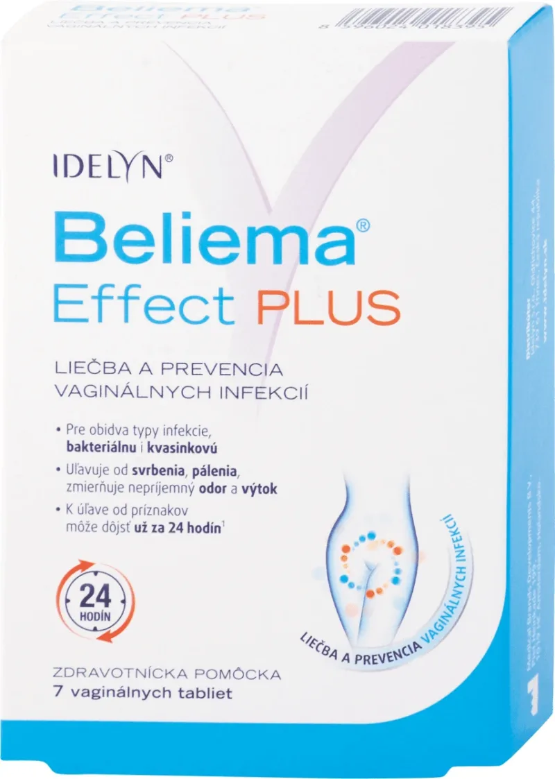 Idelyn Beliema Effect PLUS comprimate vaginale 7 buc WALMARK — preț și oferte