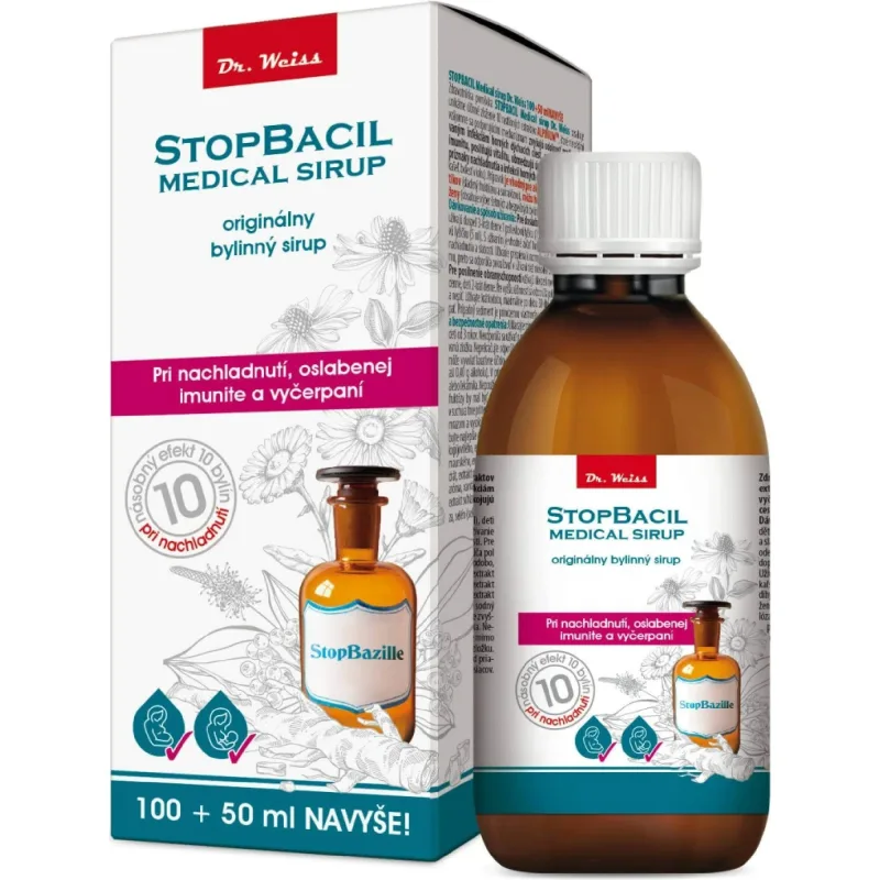 StopBacil Simply You  Sirop medical Dr. Weiss 300 ml — preț și oferte