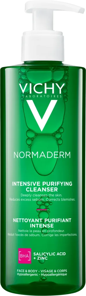 Vichy Normaderm Phytosolution Gel Gel de curățare pentru ten cu tendință acneică 400 ml