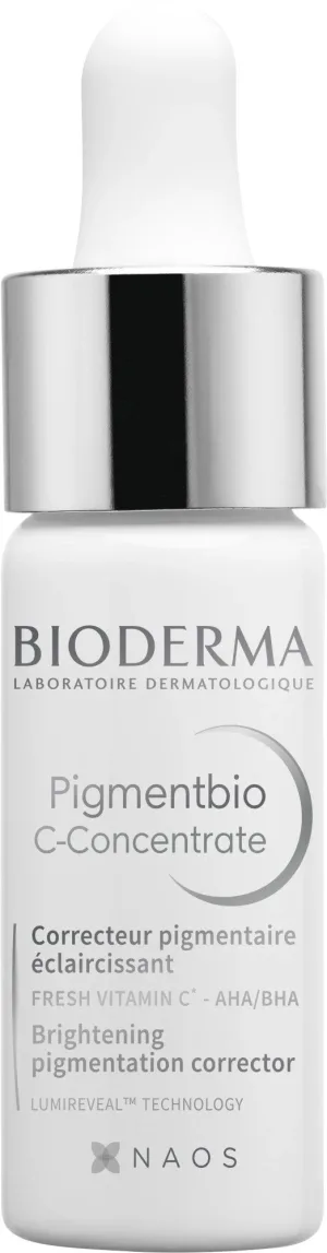 Bioderma Pigmentbio C-concentrat ser iluminator împotriva petelor pigmentare 15 ml