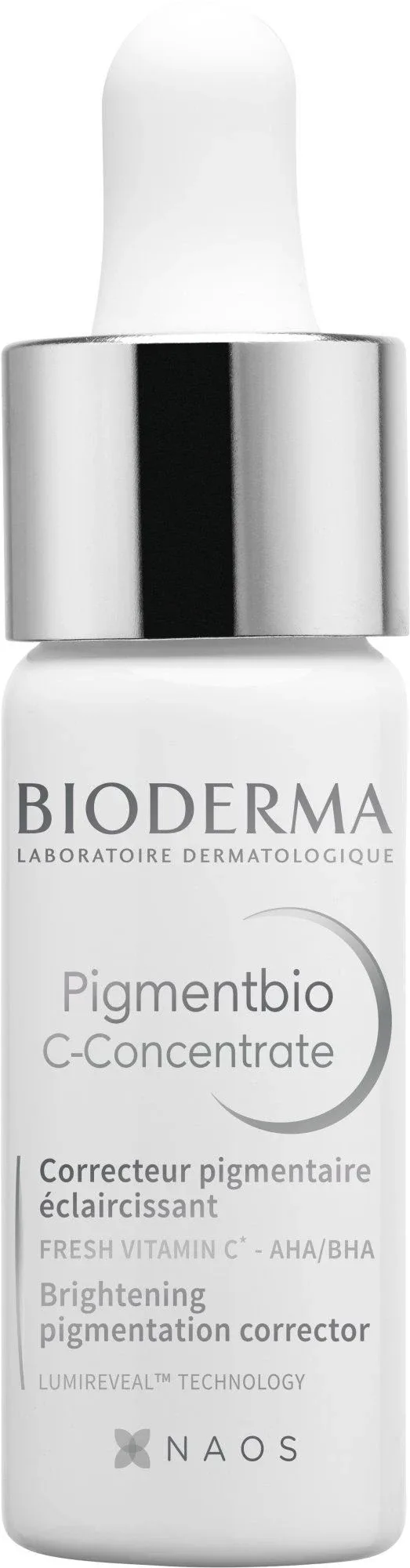 Bioderma Pigmentbio C-concentrat ser iluminator împotriva petelor pigmentare 15 ml — preț și oferte