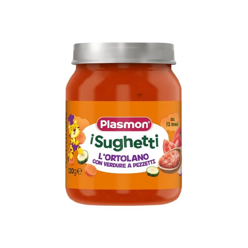 Sos paste cu legume, +12 luni, 120 g, Plasmon — preț și oferte