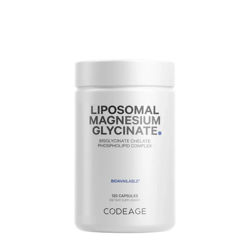 Magneziu bisglicinat lipozomal cu bioperine Codeage, 120 capsule, GNC — preț și oferte