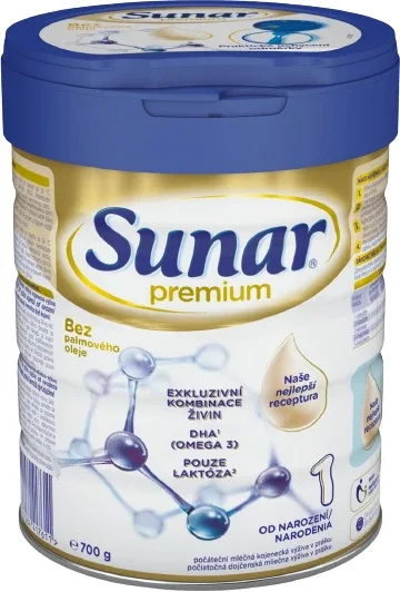 Formula pentru sugari Sunar Premium 1 700 g — preț și oferte