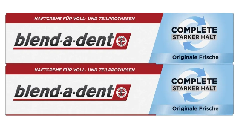 Blend-A-Dent Fixative Cream Original Complete 2 x 47 g — preț și oferte