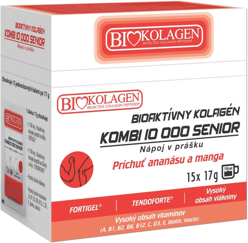 ASP Biocollagen Kombi 10 000 Senior pliculețe 15 x 17 g — preț și oferte