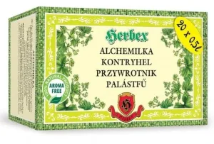 Herbex Alchemilla salvie galben-verde 20 x 3 g