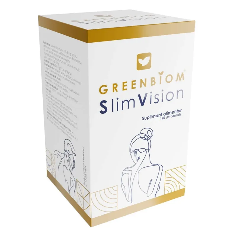 Slimvision, 120 capsule, Greenbiom — preț și oferte