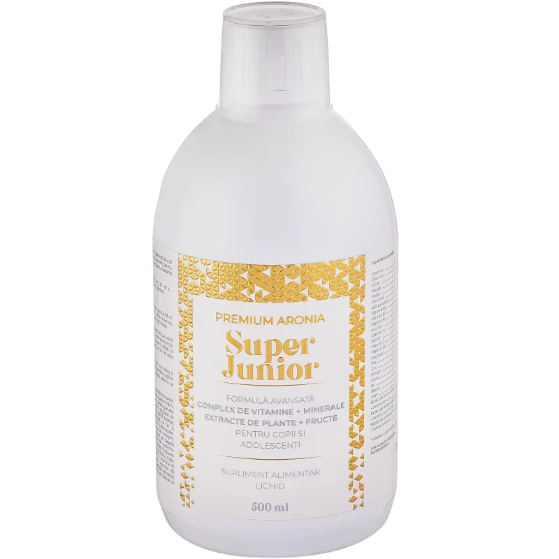 Vitamine si minerale Premium Aronia Super Junior, 500 ml, Aronia Charlottenburg — preț și oferte