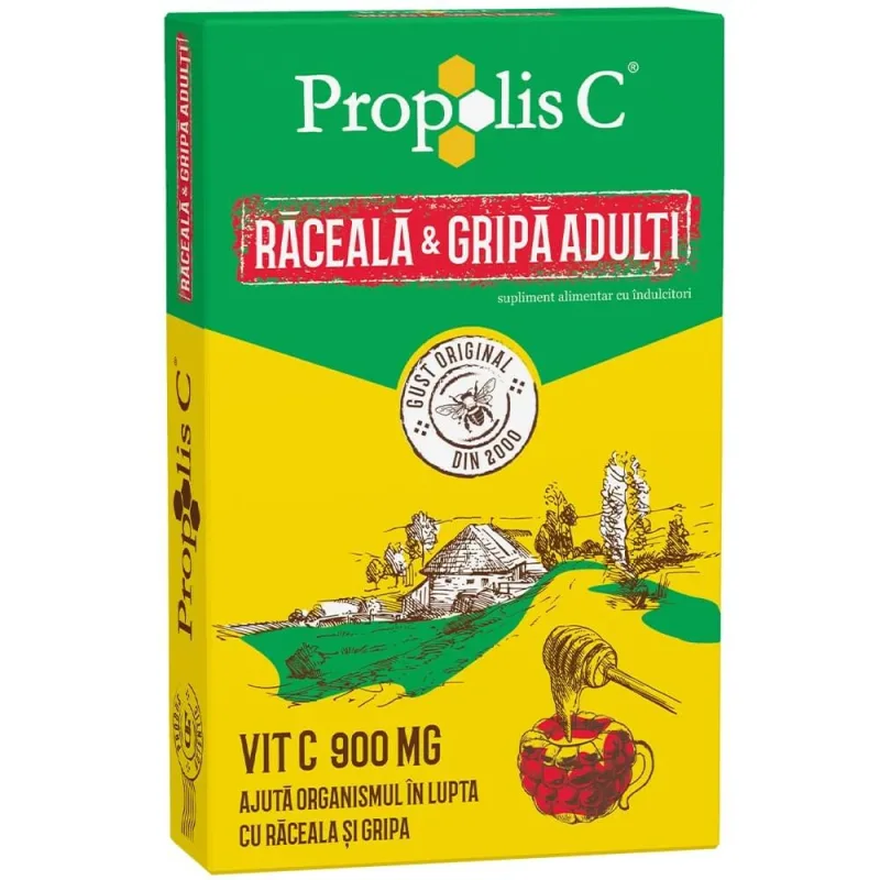 Propolis C răceala și gripa adulți, 8 plicuri, Fiterman Pharma — preț și oferte