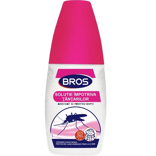 Solutie impotriva tantarilor pentru copii, 50 ml, Bros — preț și oferte