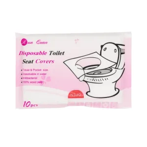 Protectie igienica colac toaleta, 10 bucati, Kidscenter