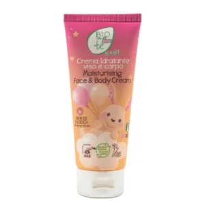 Crema Bio hidratanta pentru fata si corp cu infuzie de caise Baby, 100 ml, Bioconte