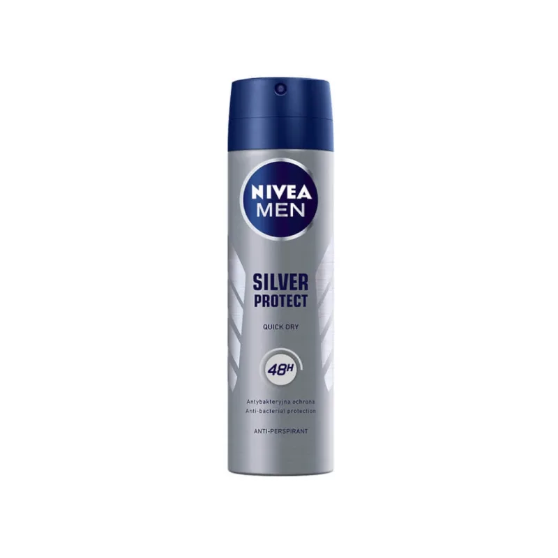 Nivea Men Silver Protect Spray antiperspirant, 150ml — preț și oferte
