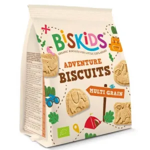 Biscuiti eco cu cereale Aventure Biskids, 100 g, Belkorn