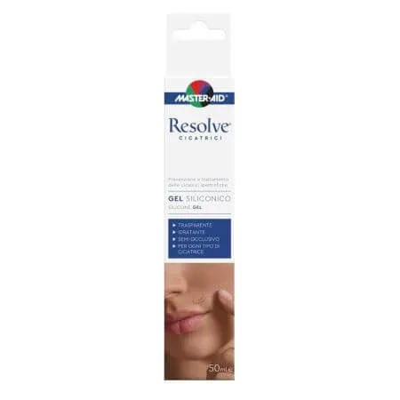 Gel pentru prevenirea si tratamentul cicatricilor Resolve, 50 ml, Pietrasanta Pharma — preț și oferte