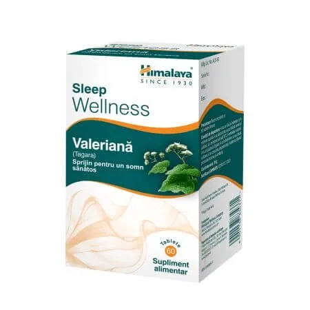 Valeriana, 60 tablete, Himalaya — preț și oferte