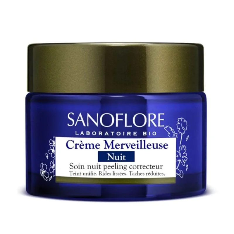 Sanoflore Merveilleuse Organic Corrective Peeling Night Cream 50ml — preț și oferte