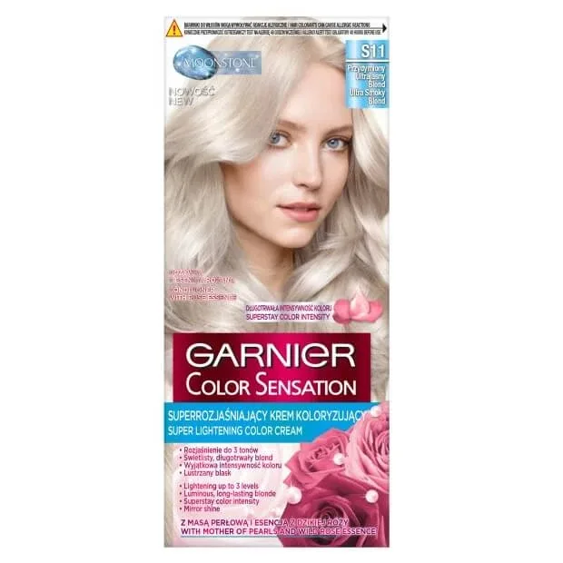 Garnier Color Sensation Super Brightening Colour Cream S11 Smoky Ultra-Bright Blonde — preț și oferte