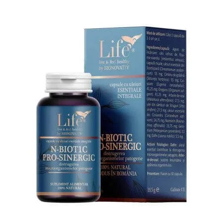 N-Biotic Prosinergic, 30 capsule, Bionativ Life — preț și oferte