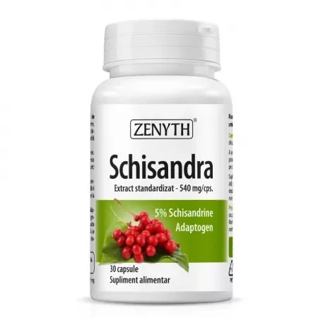 Schisandra, 540 mg, 30 capsule, Zenyth — preț și oferte