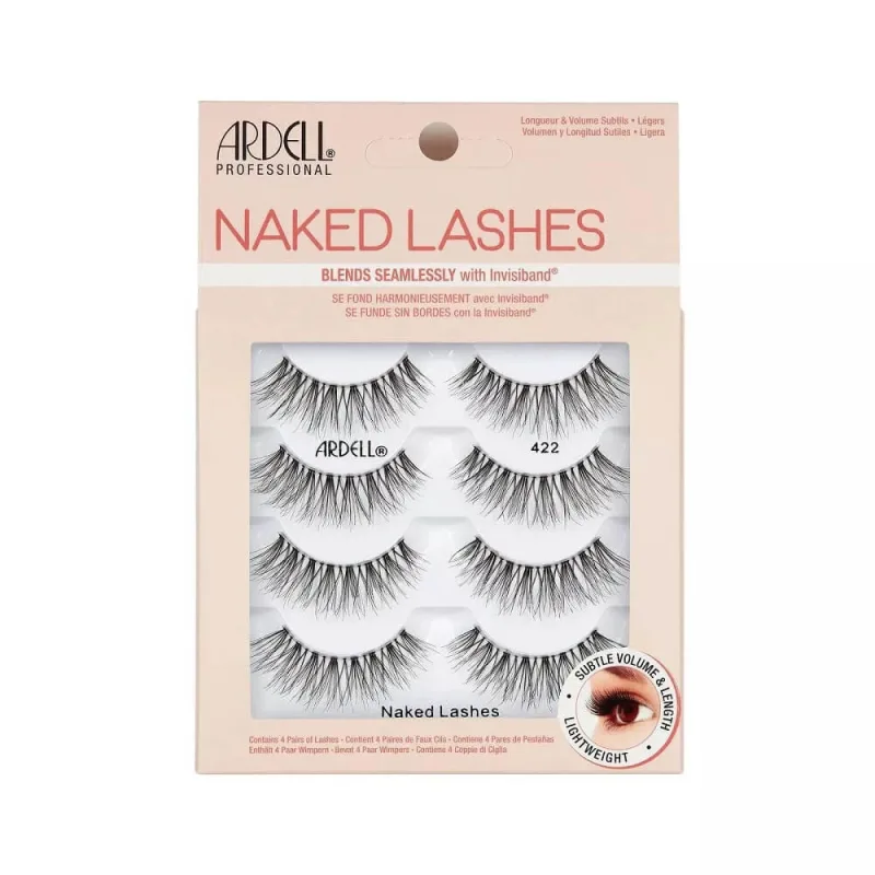 Ardell Naked Lashes Multipack Gene artificiale pe o bandă 422 negru — preț și oferte