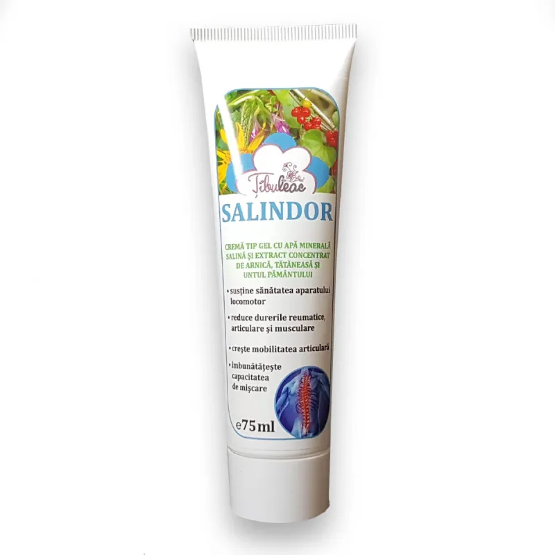 Salindor crema tip gel, 70 ml, Tibuleac Plant — preț și oferte
