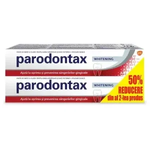 Pachet Pasta de dinti Whitening, 2x75 ml, Parodontax