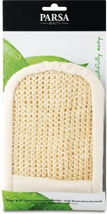 Parsa Beauty Mănușă de baie din bumbac si sisal, 1 buc — preț și oferte