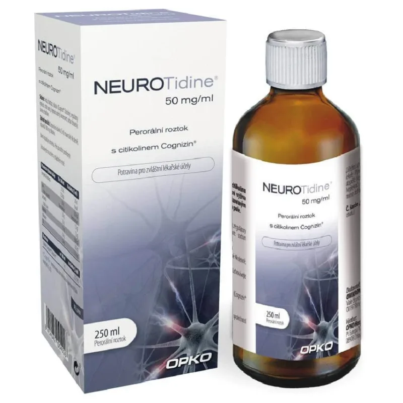 NeuroTidine 50 mg/ml soluție orală 250 ml — preț și oferte