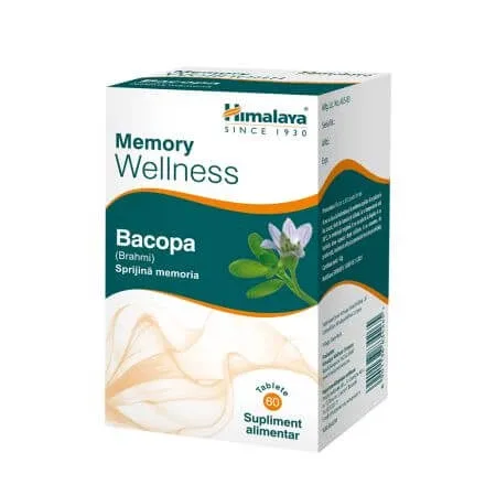 Bacopa, 60 tablete, Himalaya — preț și oferte
