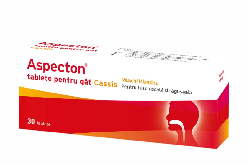 Aspecton Cassis, 30 tablete, Krewel Meuselbach — preț și oferte