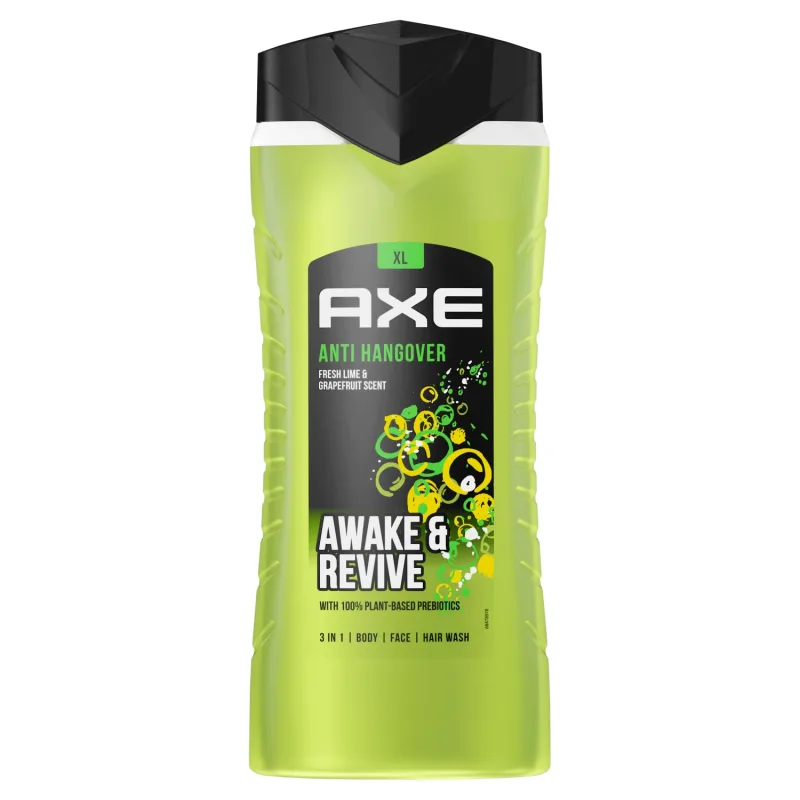 Axe, gel de duș 3 în 1, Anti Hangover 400 ml — preț și oferte