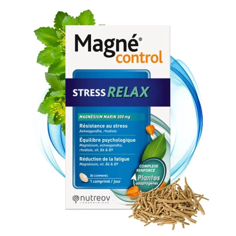 Nutreov Magnécontrol Stress relax 30 comprimate — preț și oferte