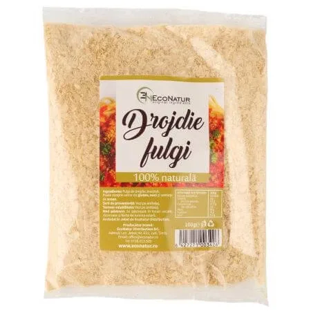 Fulgi de drojdie inactiva, 100 g, Econatur — preț și oferte
