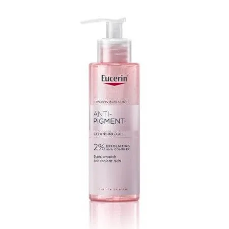 Gel de curatare exfoliant cu 2% AHA Anti-Pigment, 200 ml, Eucerin — preț și oferte