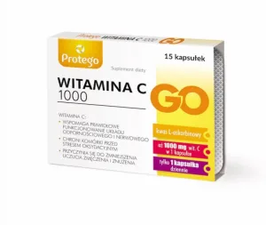 Protego vitamina C 1000 Go 15 capsule