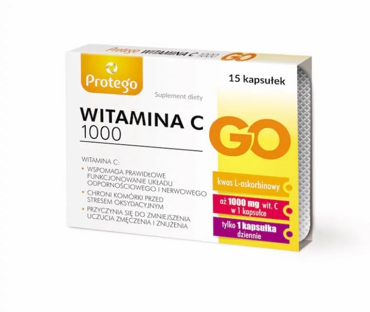 Protego vitamina C 1000 Go 15 capsule — preț și oferte