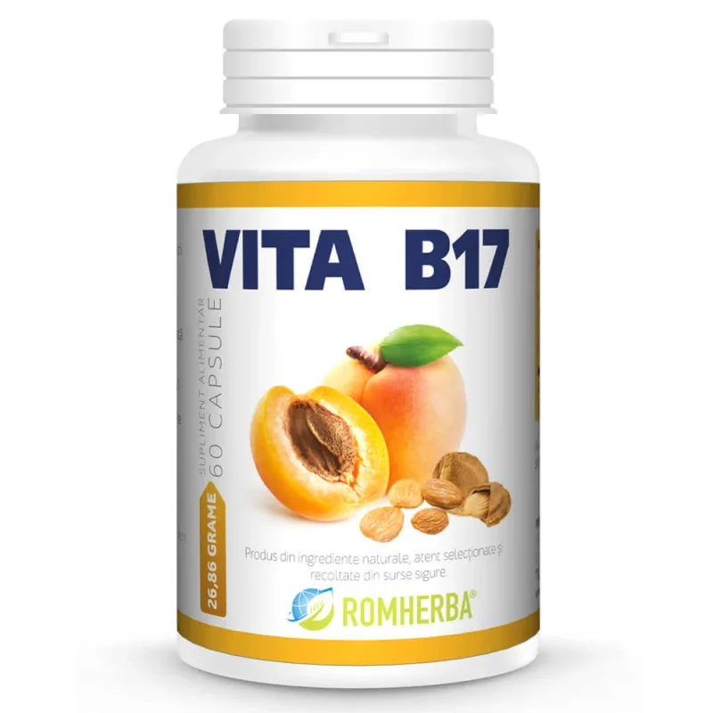 Vita B17, 60 capsule, Romherba — preț și oferte