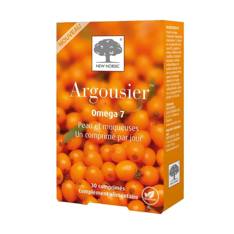 New Nordic Sea Buckthorn Omega 7 30 comprimate — preț și oferte