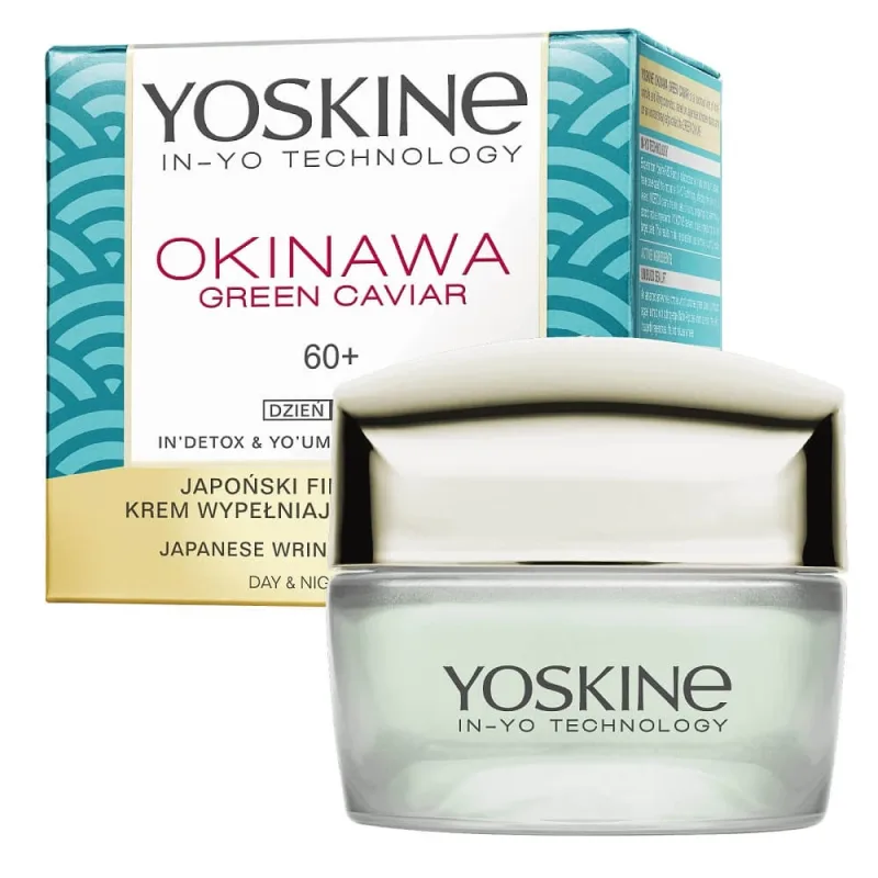 Yoskine Okinawa Green Caviar Cremă de zi și de noapte pentru față 60+, 50ml — preț și oferte