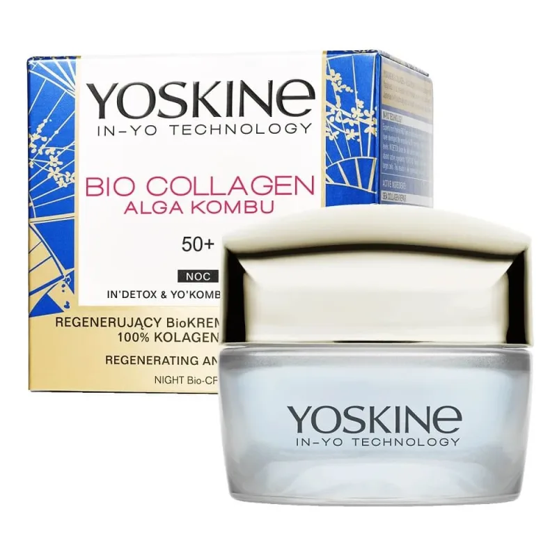 Yoskine Bio Collagen Cremă de noapte 50+, 50ml — preț și oferte