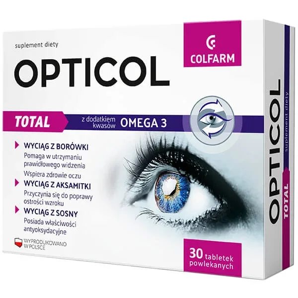 Opticol Total, 30 comprimate — preț și oferte